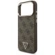 6. Guess 4G Triangle Logo MagSafe Case for iPhone 17 Pro Max / 18 Pro Max - Brown