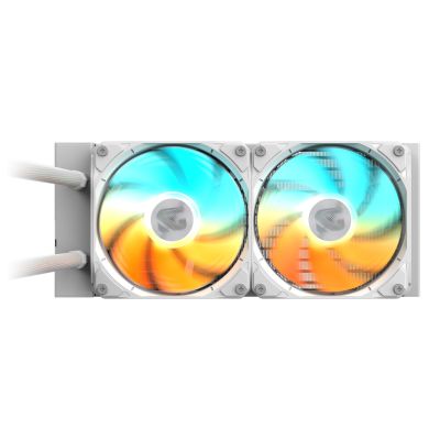 3. GIGABYTE GAMING 240 ICE Processor All-in-One Liquid Cooler 12 cm White