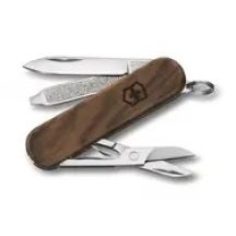 Victorinox Schweizer Taschenmesser Classic SD Wood, Multitool, 5 Funktionen