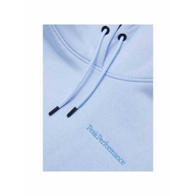 3. Peak Performance W Original Small Logo Hoo Sweatshirt Blue