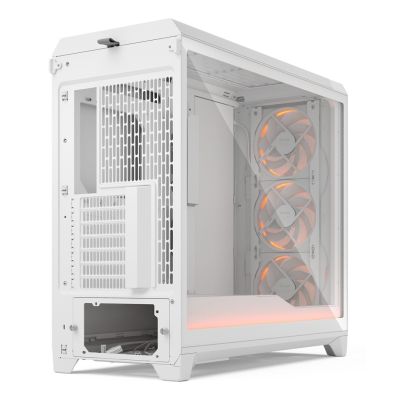 7. Fractal Design Meshify 3 XL Ambience Pro RGB Clear Tint White ATX case