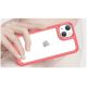 4. Outer Space Case iPhone 14 hard cover with a gel frame red