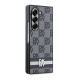5. DKNY Checkered Pattern Printed Stripes case for Samsung Galaxy Z Fold 6 - black