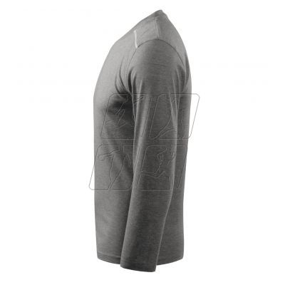 2. T-shirt Mafini Long Sleeve M MLI-11212 dark gray melange