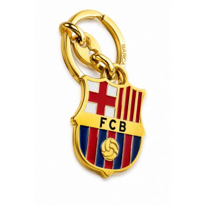 7. FC Barcelona original coat of arms keychain licensed B6006