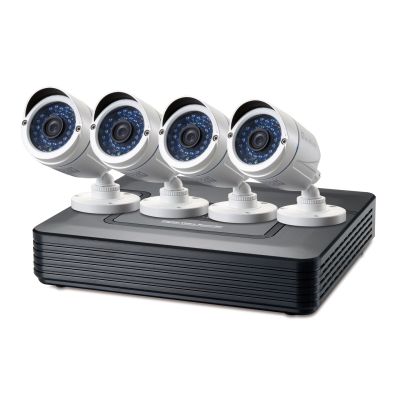 7. LevelOne CCTV 8-Channel Kit 2MP/IP66/H.264/1x3.5"/IR-30m White
