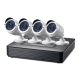 7. LevelOne CCTV 8-Channel Kit 2MP/IP66/H.264/1x3.5"/IR-30m White