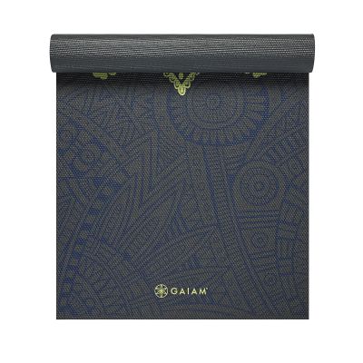 2. Gaiam yoga mat "SUNDIAL LAYERS" 6mm 62432