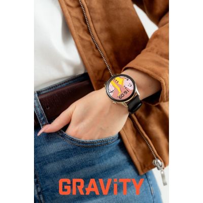 11. Smartwatch Gravity Gold Strap + Bracelet GT11-1