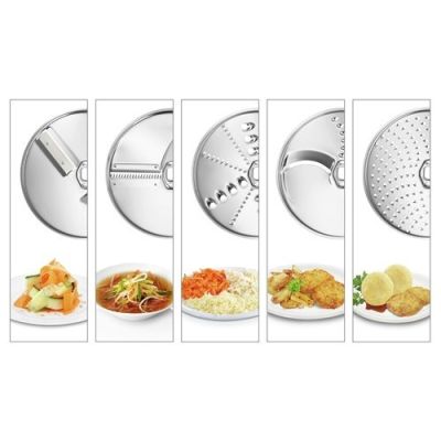 3. BOSCH MUZ 5VL1 shredder with a set of discs