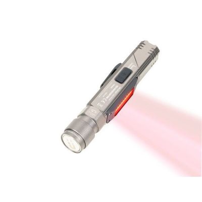 3. TROIKA ECO KNICKLICHT PRO Gray Magnetic COB LED Flashlight Mount