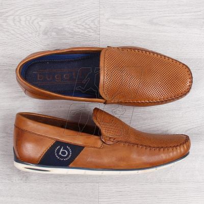 4. Leather loafers Bugatti M JJ153094 brown