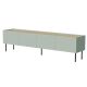 FELLINI TV cabinet 200x40x52 olive + oiled oak top