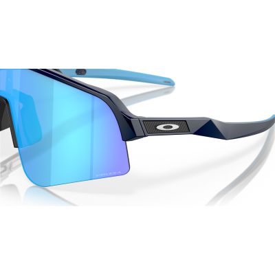 5. Oakley Sutro Lite Sweep Cycling Glasses - Matte Navy/Prizm Sapphire