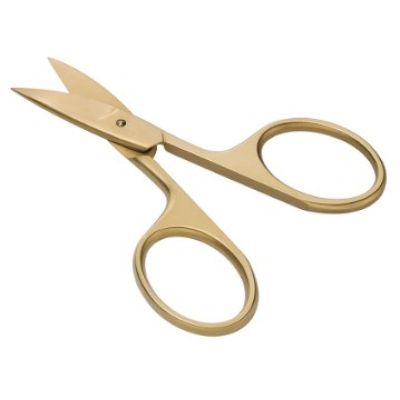 3. ZWILLING 47580-091-0 TWINOX Nail Scissors, Gold, 9 cm