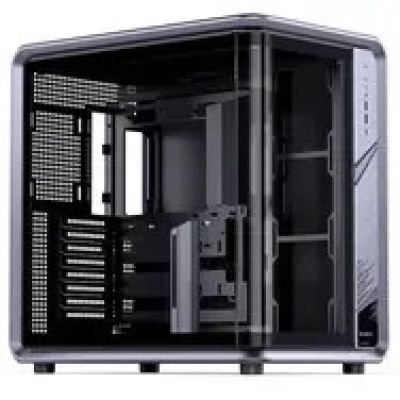 Jonsplus BO400CG PC Gehäuse, Midi-Tower, ATX, Tempered Glass - gunmetal gray