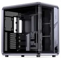 Jonsplus BO400CG PC Gehäuse, Midi-Tower, ATX, Tempered Glass - gunmetal gray