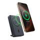 6. Baseus Nomos 10000mAh 45W Qi2 Power Bank with MagSafe Compatible Stand with Built-in USB-C Cable - Black