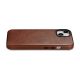 2. iCarer Oil Wax Premium Leather Case iPhone 14 Plus Magnetic Leather Case with MagSafe Brown (WMI14220703-RB)