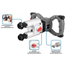 Graphite Energy+ 58GE129 18V Brushless Double Mixer without battery