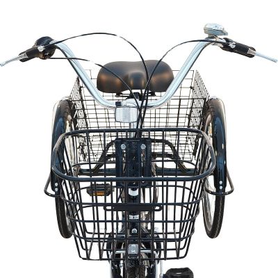 2. 3-WHEEL BIKE 24 BLACK SHIMANO 7-SPEED LOWER FRAME 1060972