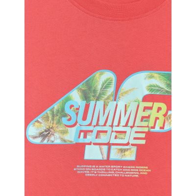 6. Men's regular printed T-shirt 4F 4FRSS26TTSHM4305-63S