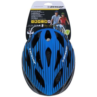 5. DUNLOP RM BLUE ADJUSTABLE CYCLING HELMET