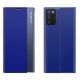 New Sleep Case cover with a stand function for Samsung Galaxy A03s (166.5) blue