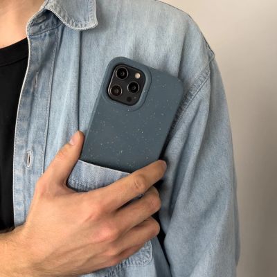 8. Eco Case Case for iPhone 11 Pro Max Silicone Cover Phone Cover Yellow