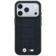 3. BMW M Blue Perfo Metal Logo MagSafe Case for iPhone 18 Pro / 17 Pro - Black