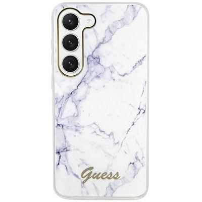 3. Guess GUHCS23MPCUMAH S23+ S916 white/white hardcase Marble