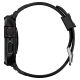 4. Spigen Rugged Armor Pro Case with Strap for Apple Watch 4 / 5 / 6 / 7 / 8 / SE (44/45 mm) - Black
