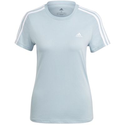 7. adidas Essentials Slim 3-Stripes Tee W IM2788