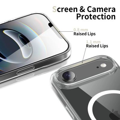 6. Tech-Protect FlexAir Hybrid MagSafe Case for iPhone 17 Air - Clear