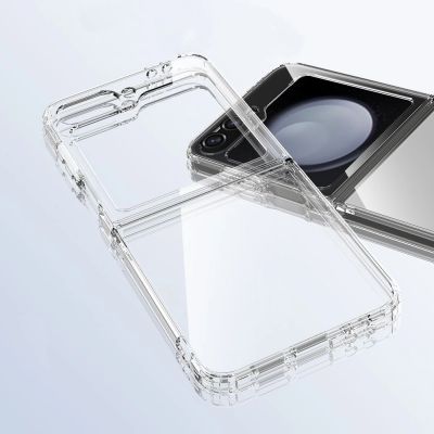 2. Tech-Protect FlexAir Hybrid Case for Samsung Galaxy Z Flip 6 / 7 FE - Transparent