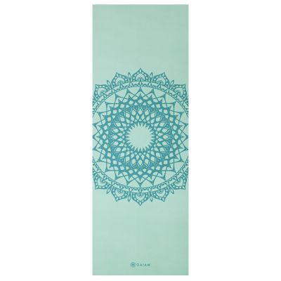 2. GAIAM Aquatic Marrakesh Yoga Mat 5 mm 66021