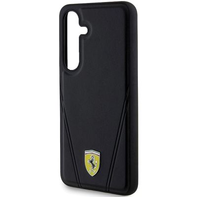 6. Ferrari Hot Stamp V Lines MagSafe case for Samsung Galaxy S24+ - black