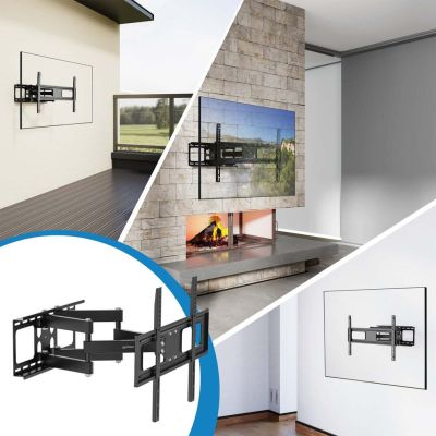 3. Manhattan Outdoor TV Wall Mount Full Motion 37-86" 50kg
