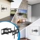 3. Manhattan Outdoor TV Wall Mount Full Motion 37-86" 50kg