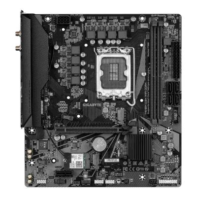 5. Gigabyte H610M D3H WIFI DDR4 motherboard | Intel processor family | LGA1700 processor socket | Supported hard drive interfaces SATA, M.2 | Number of SATA connectors: 4