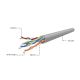 4. UTP cable GEMBIRD UPC-5004E-SOL/100 (UTP; 100m; cat. 5e; gray)