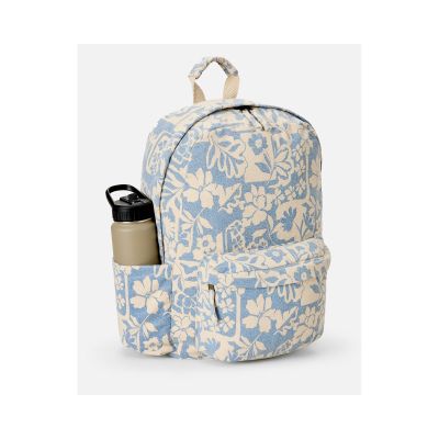 4. Women's RIP CURL Mixed Canvas 18L Backpack blue