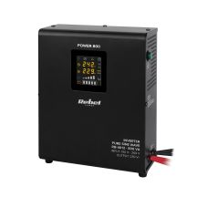 Rebel POWER-800 Wall-Mounted Emergency Power Supply - pure sine wave inverter with charging function 12V 230V 800VA/500W