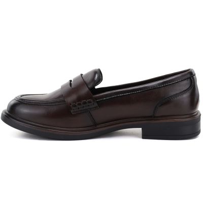 3. Brown leather loafers, loafers, Vinceza 133119