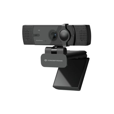 3. Conceptronic AMDIS08B webcam - color - 8.3 MP - 3840 x 2160 - 4K - fixed focus - audio - USB 2.0 - MJPEG, YUY2