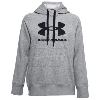 2. Under Armor Rival Fleece Logo Hoodie W 1356318-035