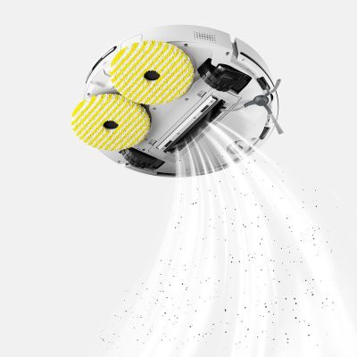 3. Cleaning robot with KARCHER RVM 4 Comfort base