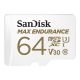 3. SANDISK MAX ENDURANCE microSDXC CARD 64GB with adapter