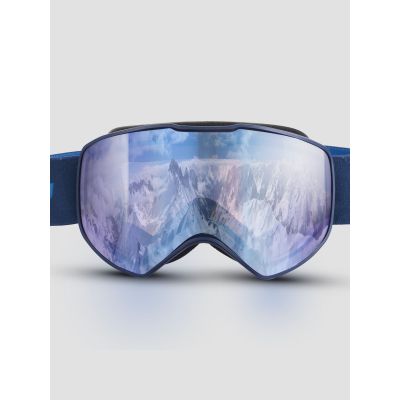 6. JULBO Cyclon Navy Blue Ski Goggles
