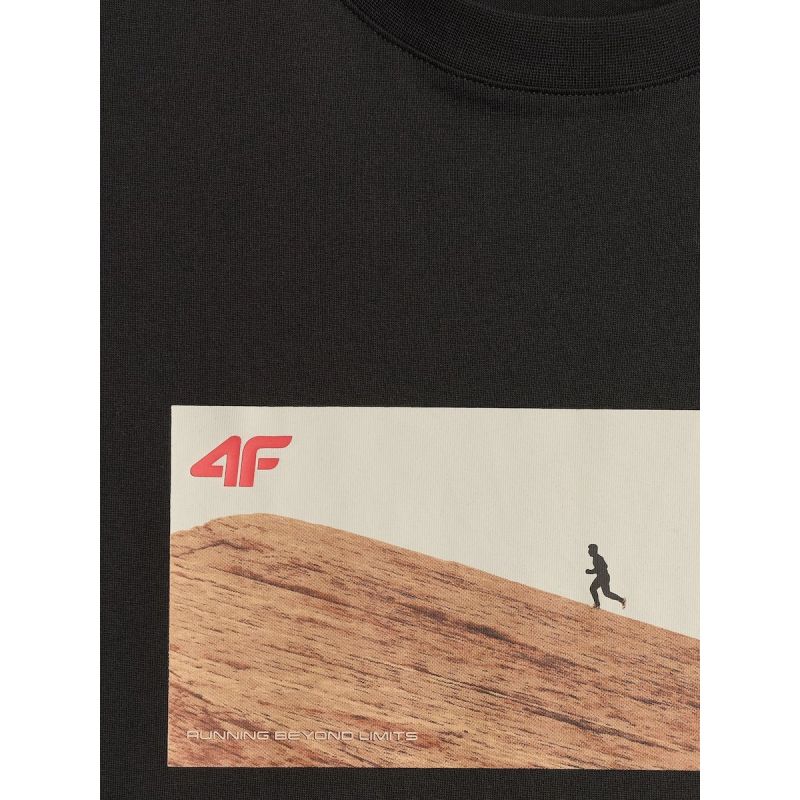 6. Men's regular printed T-shirt 4F 4FRSS26TTSHM4236-20S